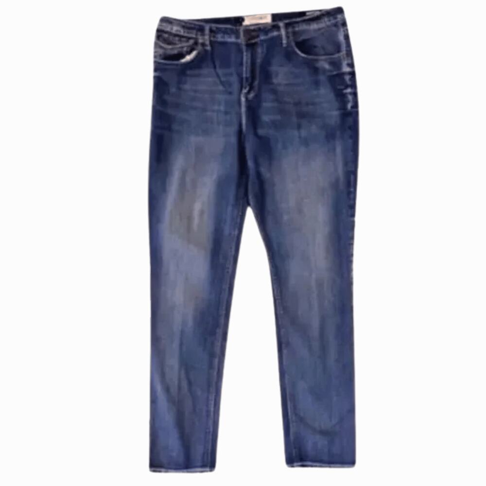 Vigold Womens Blue Jeans Plus size 16 Tapered Skinny